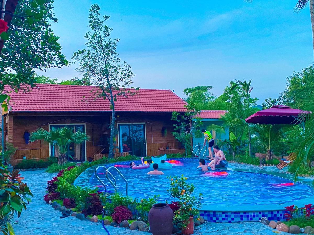 D&D Riverside Homestay Xuan Son Kültér fotó